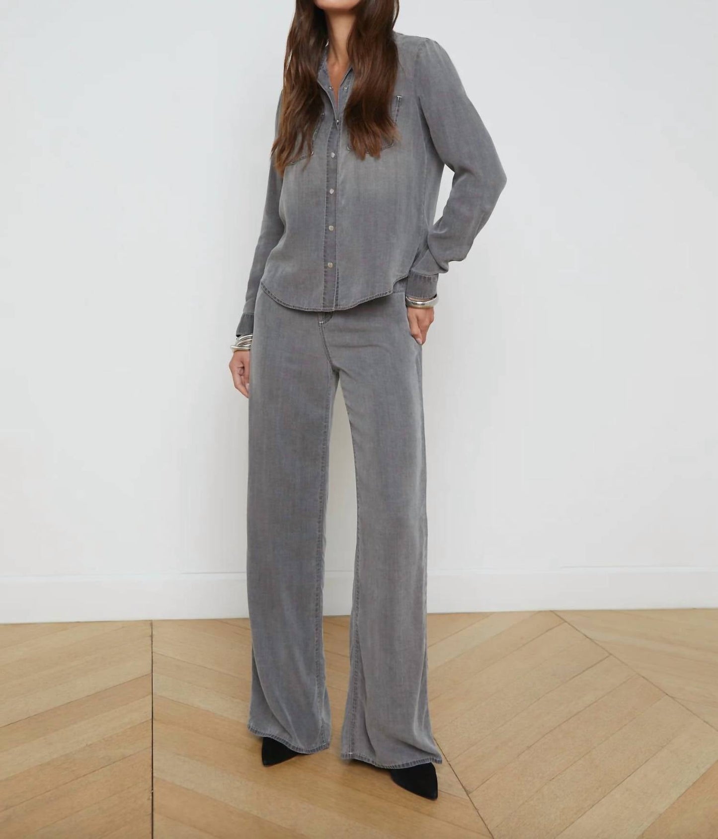 L'Agence - Isla Denim Shirt