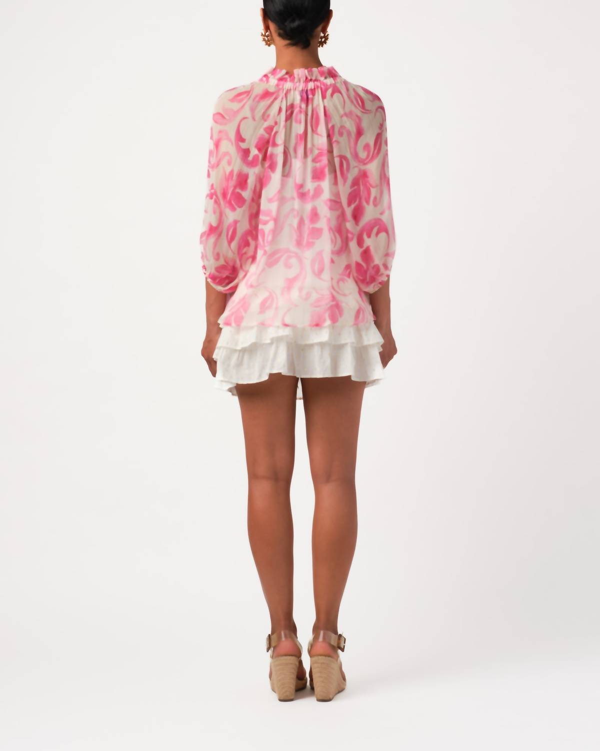 Calypso St. Barth - Harper Three-quarter Sleeves Top