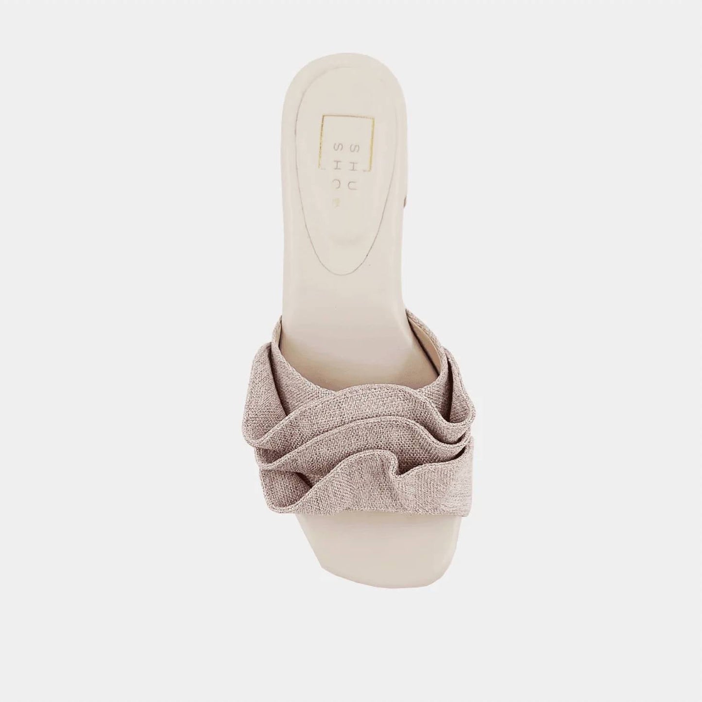 Shu Shop - Frances Ruffle Slide Sandal