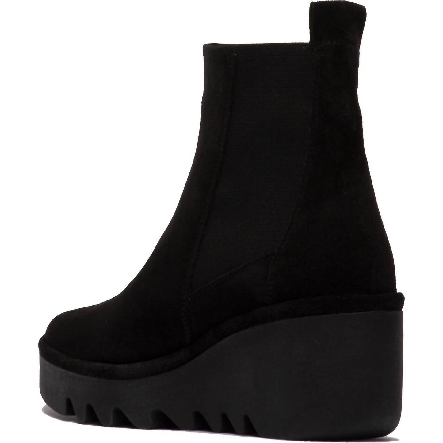 Fly London - Women's Verona Bagu Fly Wedge Suede Bootie