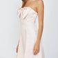 Fate - Bow Strapless Mini Dress