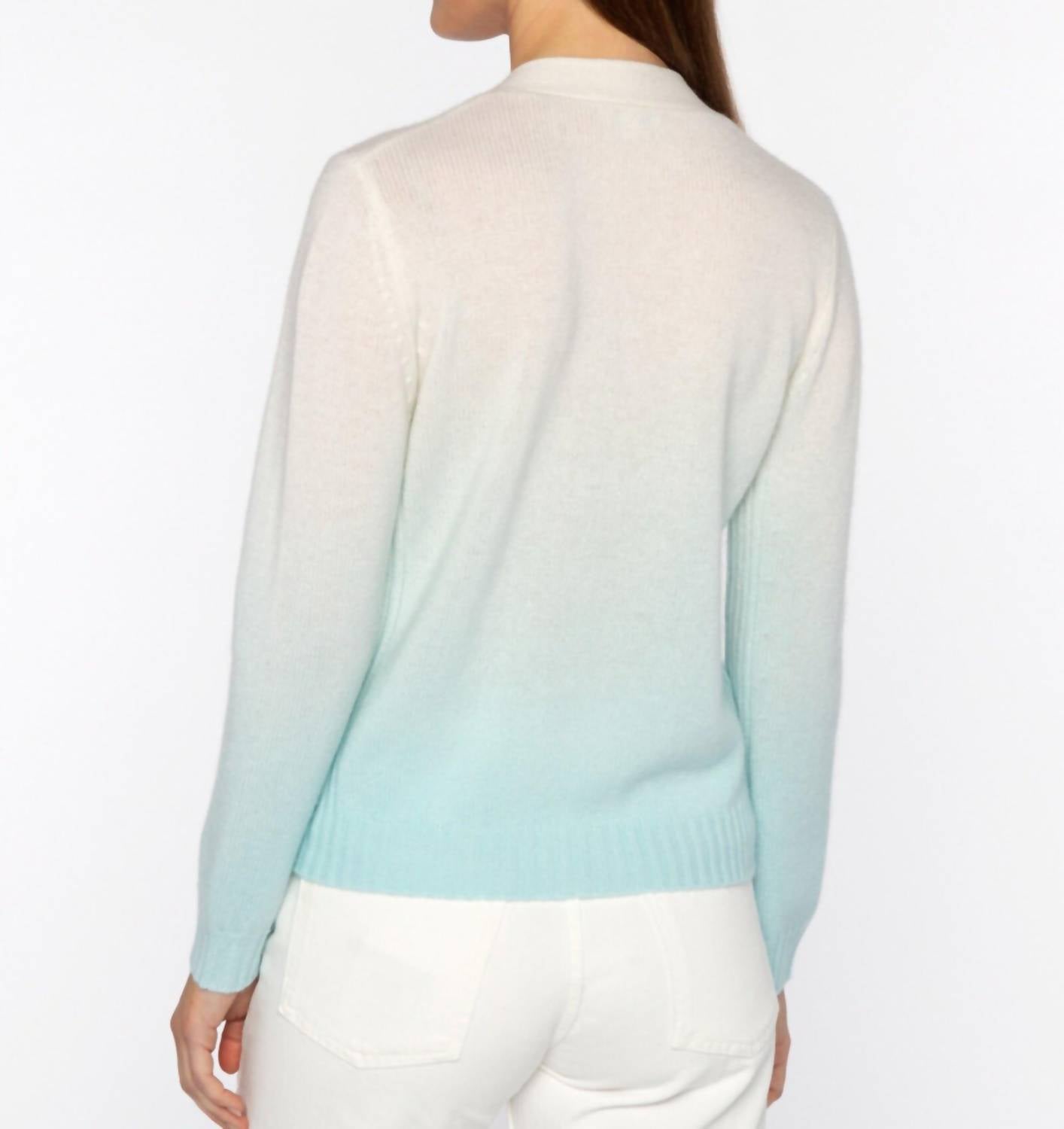 Kinross - Ombree Vee Cardigan