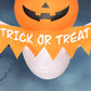 Inflatable Halloween Window Sticker Ghost with LED Lights – 41.3" Tall