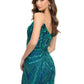 Ashleylauren - Fully Sequin Strapless Mini Dress