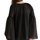 Entro - Bell & Tassel Lace Tunic Top