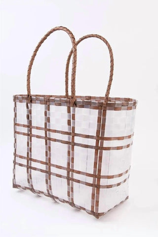 Lucca - Women's Hamptons Basket Beach Tote Bag