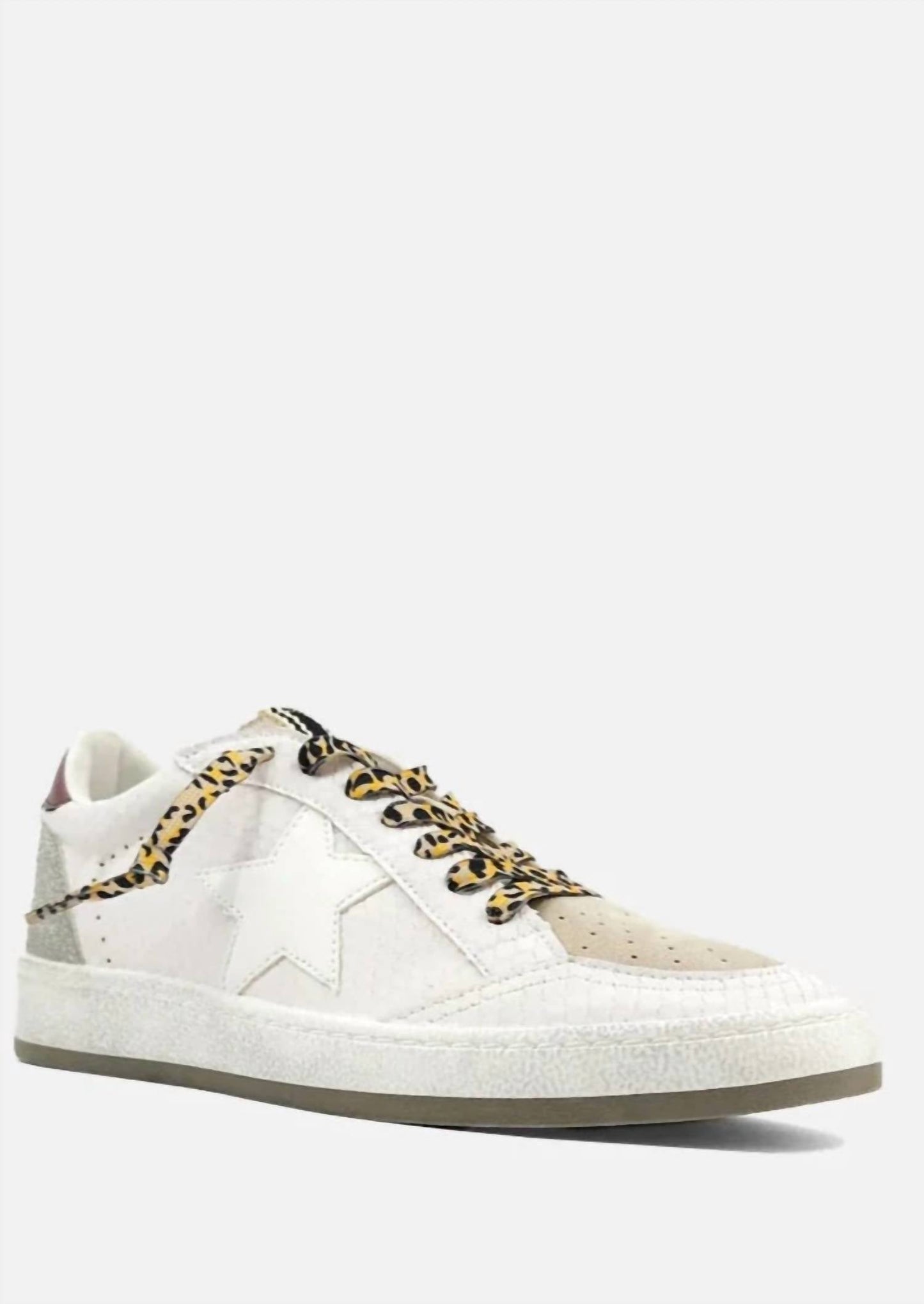 Shu Shop - Women's Embossed Star Sneaker