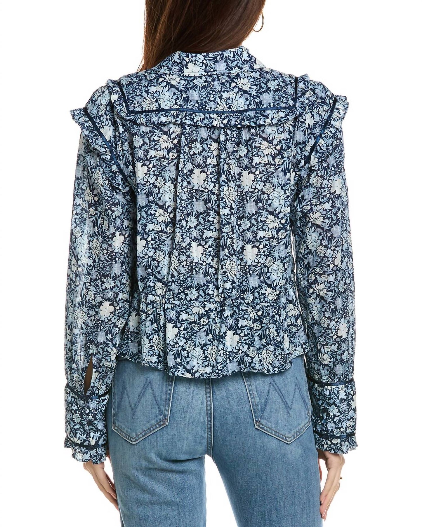 Free People - Printed Daybreak Blouse