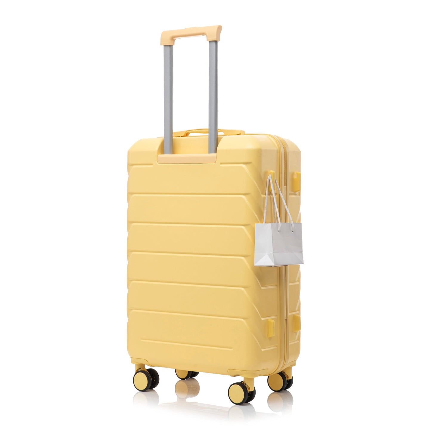 Set 3PCs 20'/24'/28' ABS Spinner Wheel Luggage - Yellow