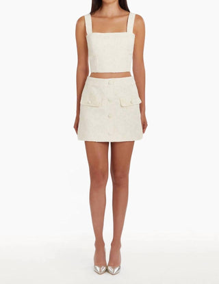 Amanda Uprichard - Bello Square Neck Top