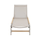 Hargrove Outdoor Aluminum Chaise Lounge with Mesh Seat