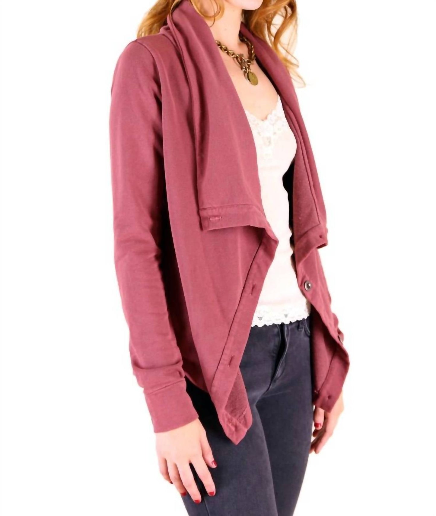 Tough Luv - Cascade Button Up Cardigan