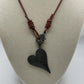 Aguasanta - Women's Twig Necklace With Clasp & Heart