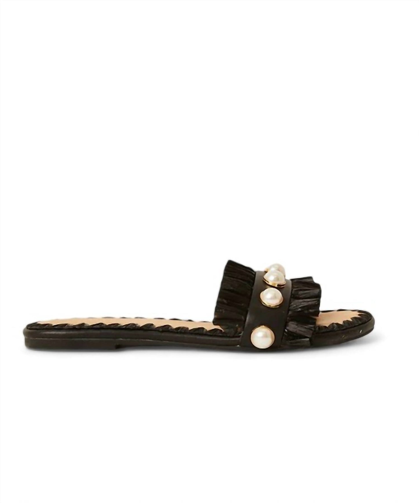 Btb Los Angeles - VALENTINA FRINGE SLIDE SANDAL