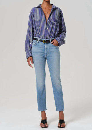 Citizens Of Humanity - High Rise Straight Leg Jean