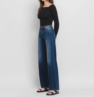 Flying Monkey - Vervet High Rise Wide Leg Jeans