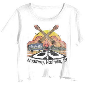 Prince Peter - Nashville Broadway Crop T-shirt