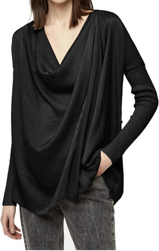 Allsaints - Erma Cowl Neck Top