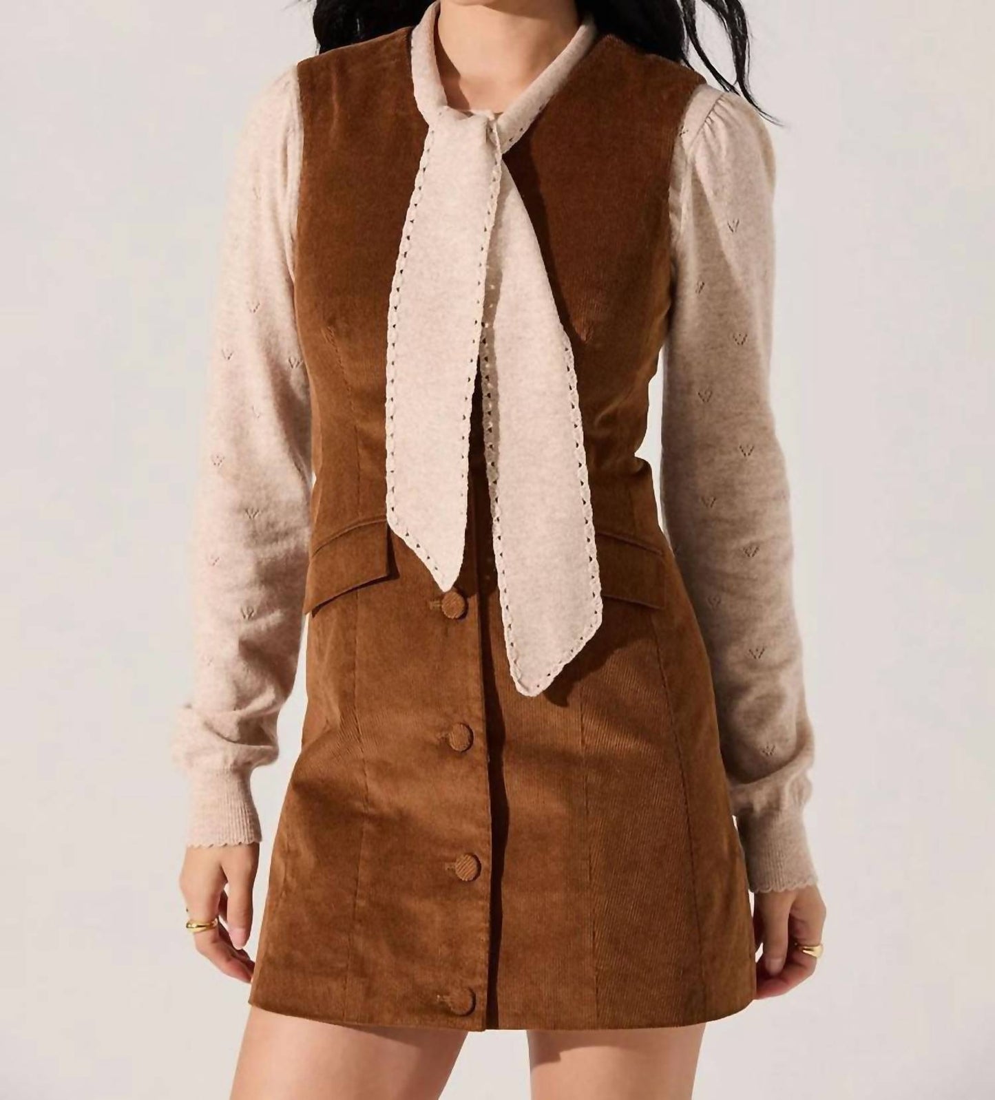 Astr - Gisselle Corduroy Dress