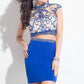 Rachel Allan - Beaded Jersey Two-piece Homecoming Prom Dress