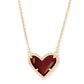 Kendra Scott - Women's Uvalde Ari Heart Necklace