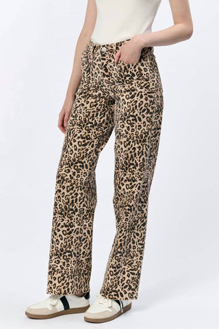 Dear John Denim - Taylor Leopard Safari Jeans