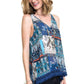 Umgee - Crochet Fringe High Low Tank