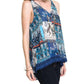 Umgee - Crochet Fringe High Low Tank