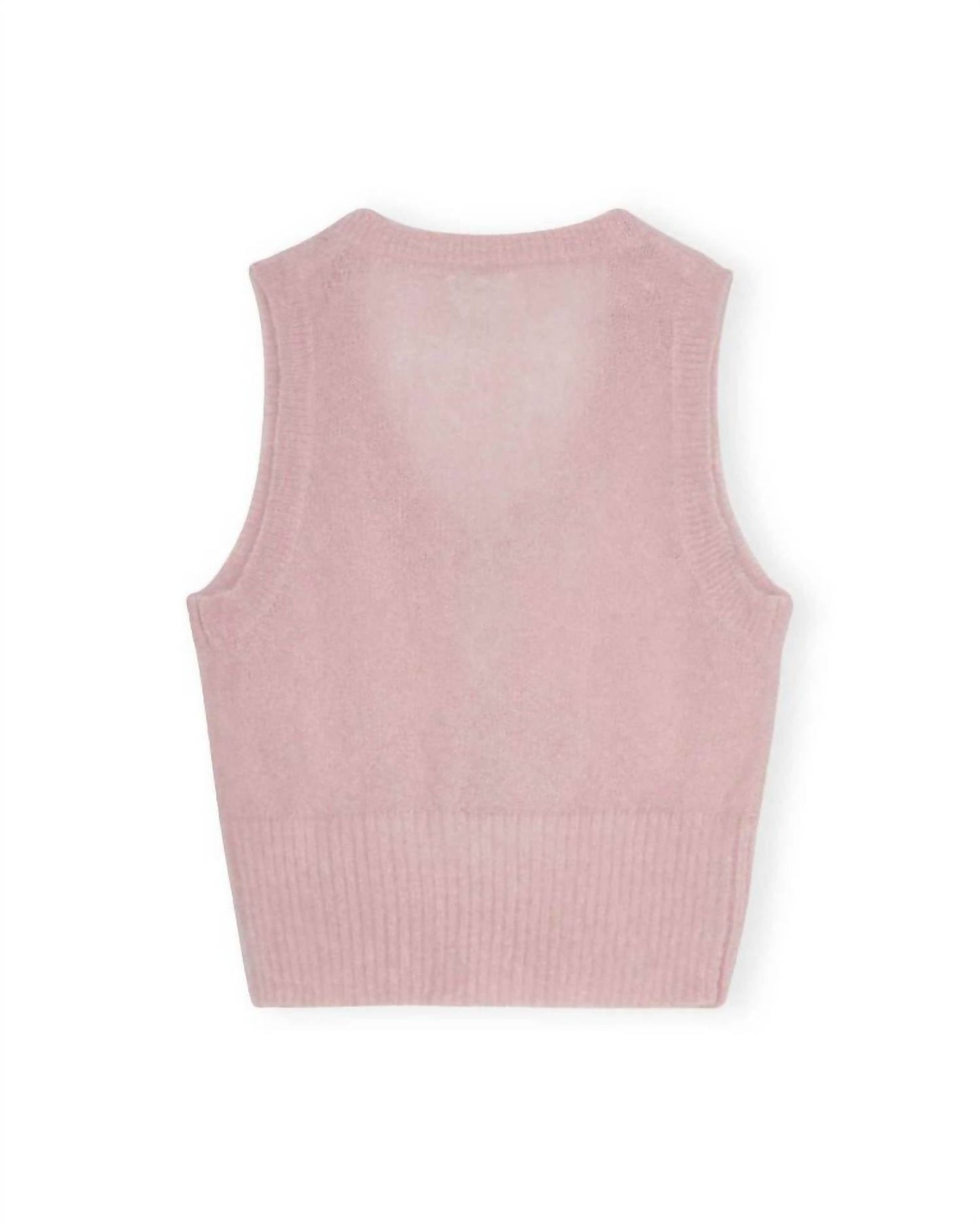 Ganni - Light Mohair Tie String Vest