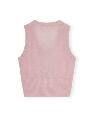 Ganni - Light Mohair Tie String Vest