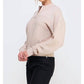 Allie Rose - Dolman Half Zip Pullover