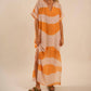 Care Tucker - Beatrice Sunset Swirling Wind Kaftan Dress