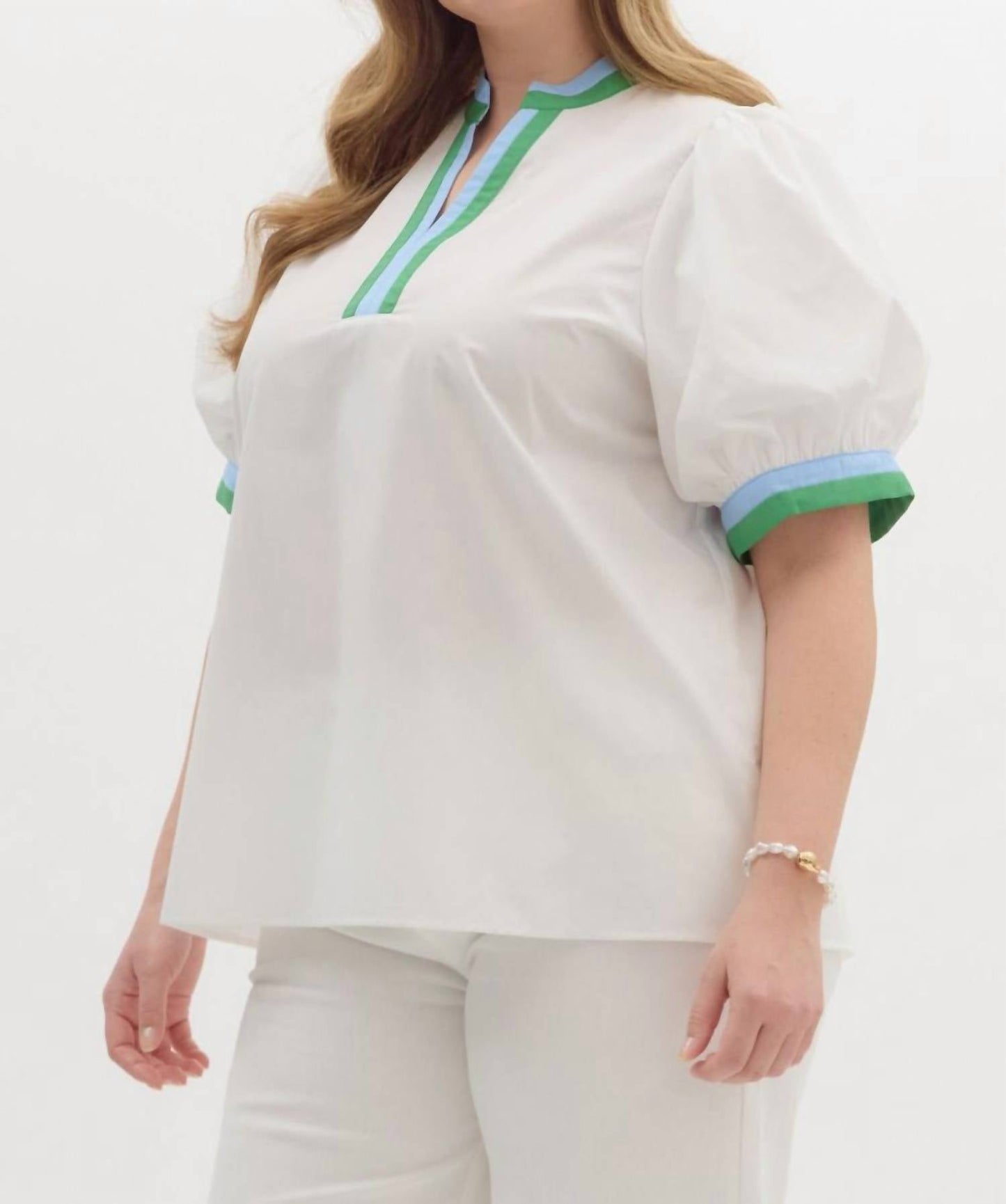 Entro - Curvy Afternoon Picnic Top