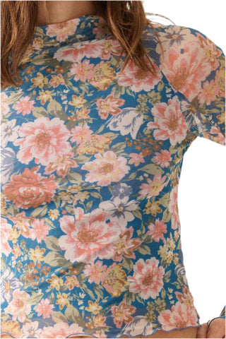 Promesa - Floral Mesh Top