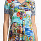 Johnny Was - Janie Short Sleeve V-neck Swing Tee