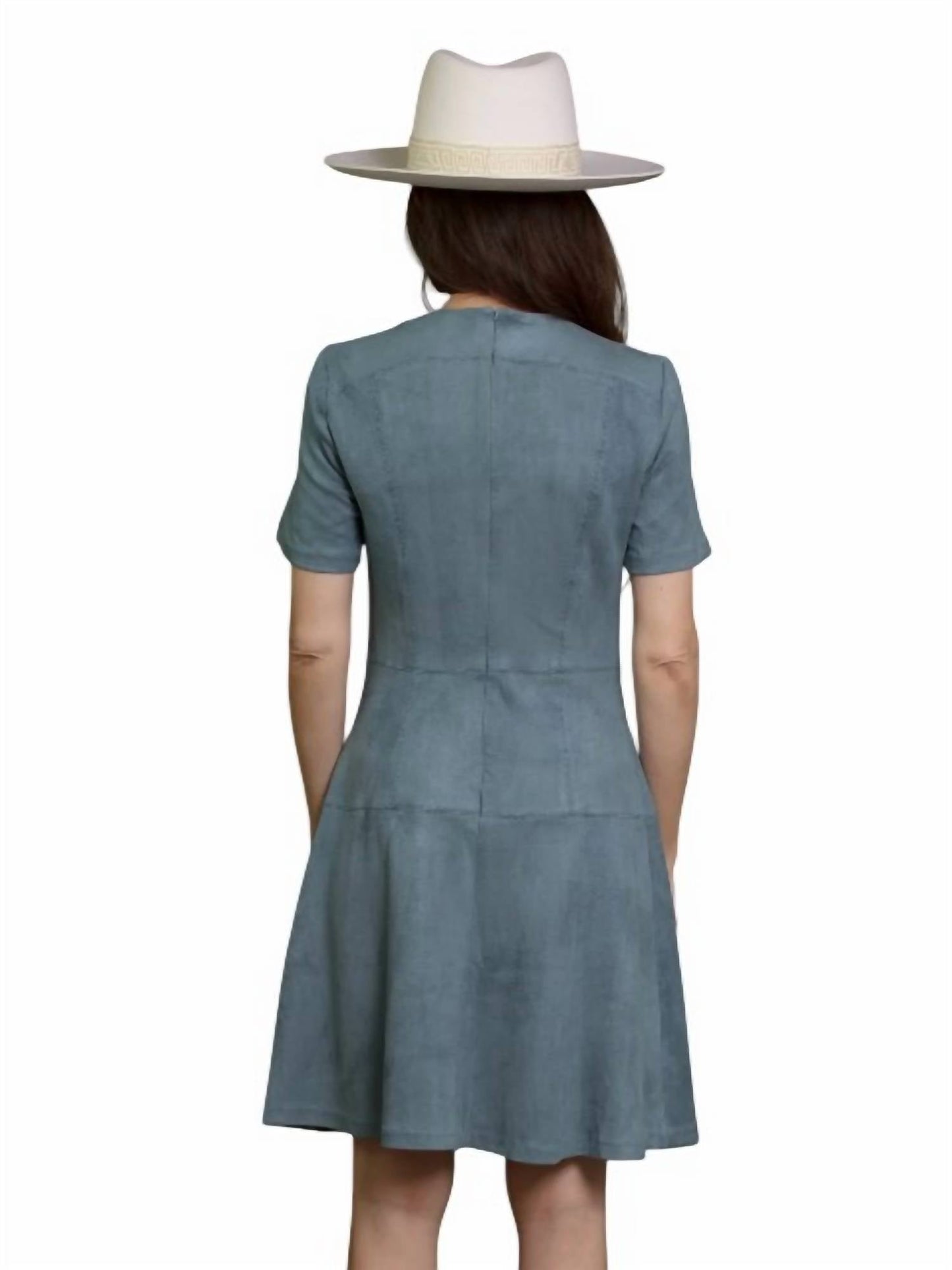 Fate - Carmella Suede Dress