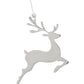 Creative Gifts International - Reindeer Ornament with White Tassel
