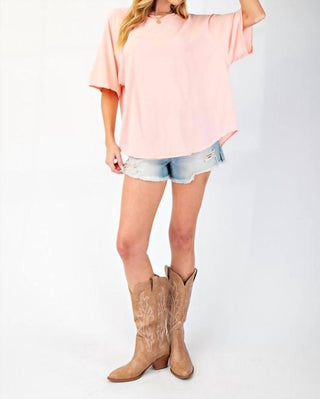 Easel - Short Sleeve Jersey Top