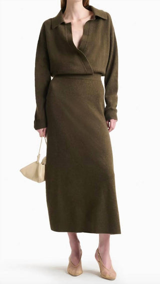 Altuzarra - Madleen Twisted Vine Melange Dress