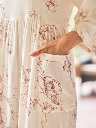 April Cornell - April Rose Midi Dress