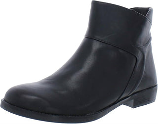 David Tate - Women's Ania Leather Stacked Heel Ankle Boots