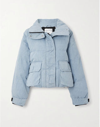 Agolde - Nova Denim Puffer Jacket