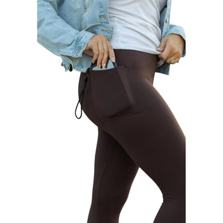 Julia Rose - Full Length Leggings With Pocket