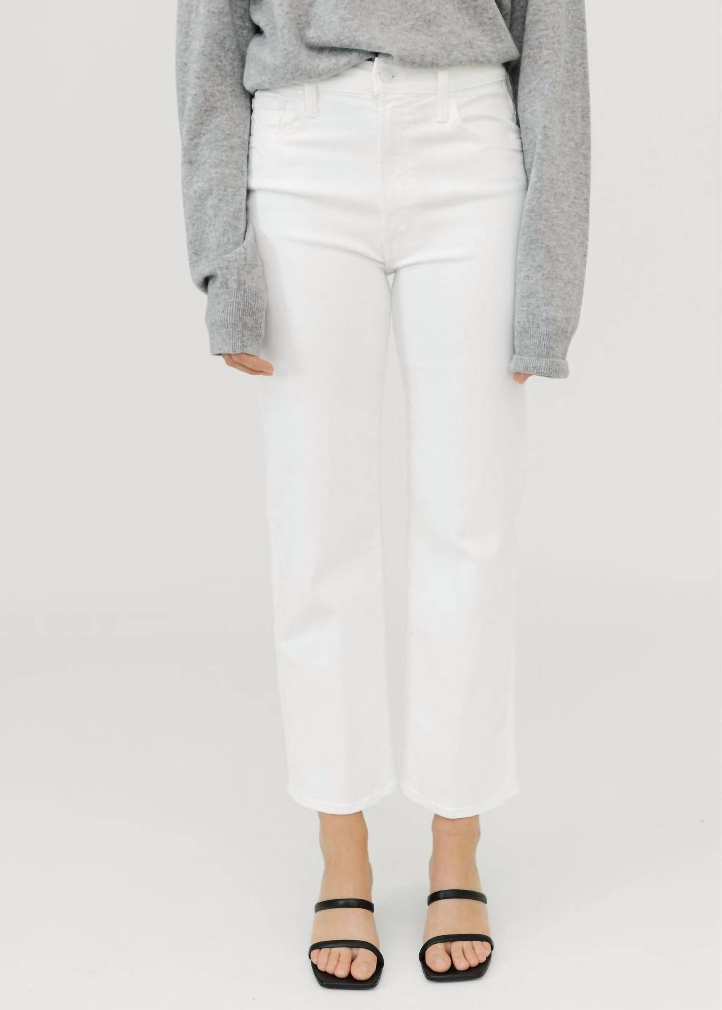 Mother - Rambler Zip Ankle Straight Leg Jean