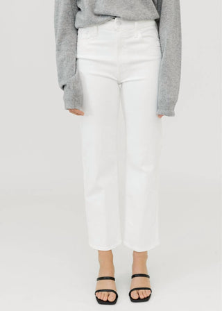 Mother - Rambler Zip Ankle Straight Leg Jean