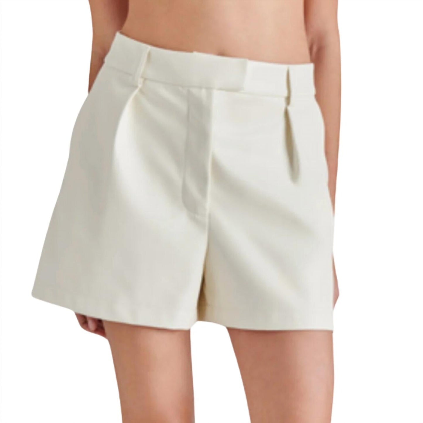 Steve Madden - Imelda Faux Leather Shorts