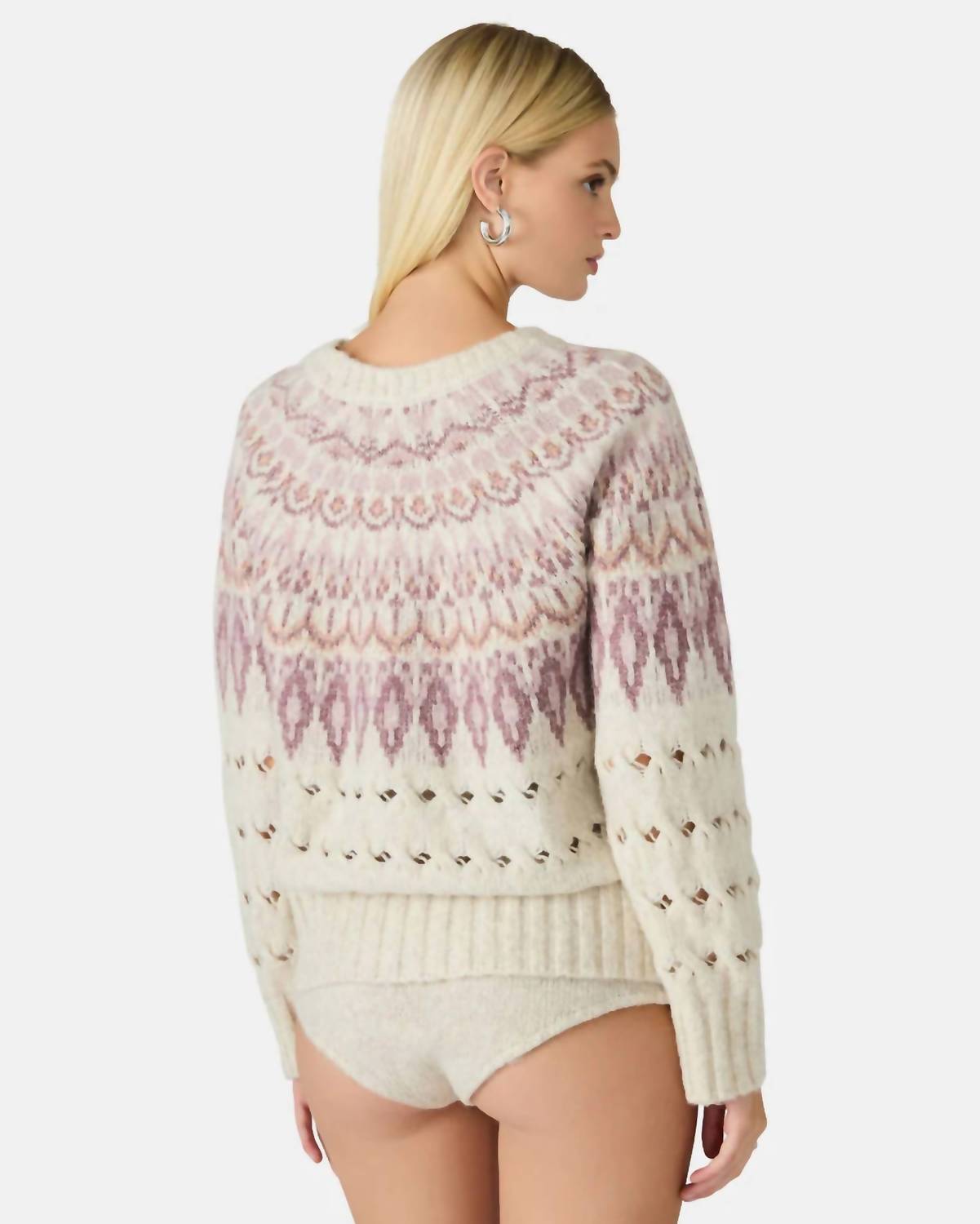 Steve Madden - Suzette Long Sleeve Sweater