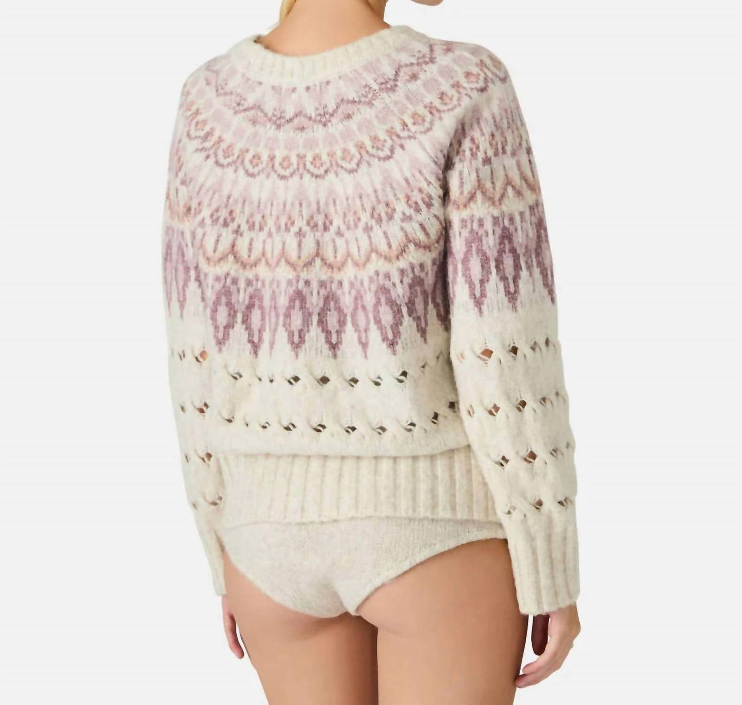 Steve Madden - Suzette Long Sleeve Sweater