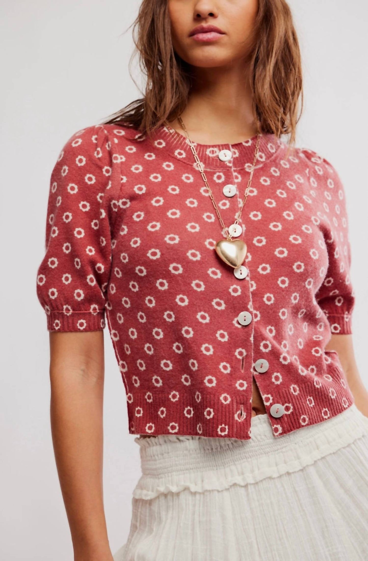 Free People - Isla Pattern Cardigan