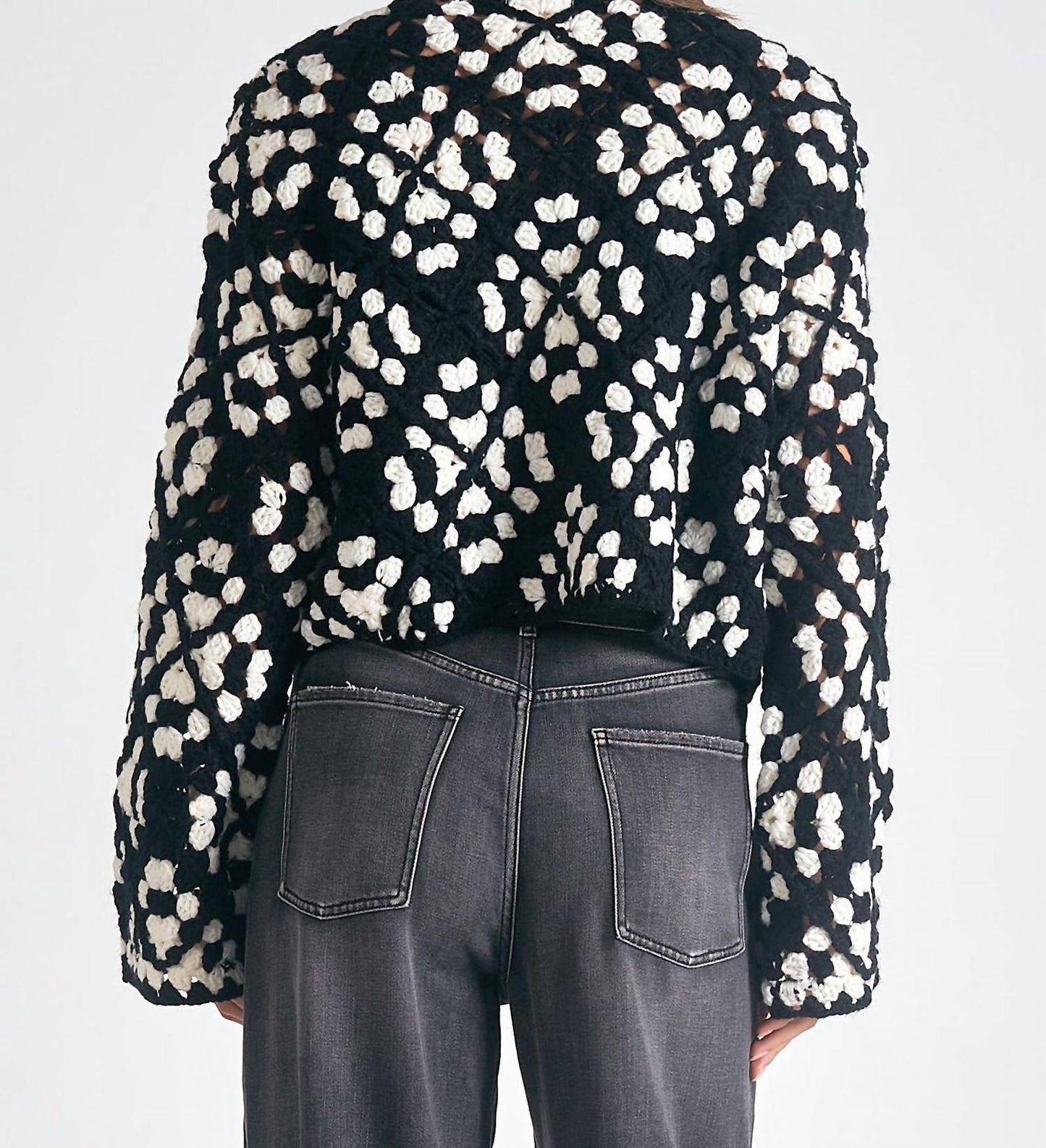 Elan - Daisy Crochet Cardigan